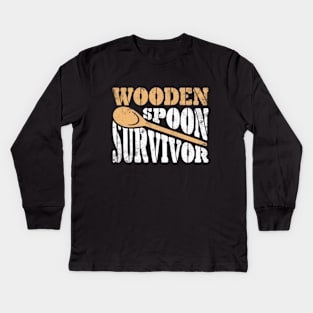 Wooden Spoon Survivor Kids Long Sleeve T-Shirt